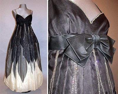 Lot 108 - George Halley Shadow Petal Ballgown American,...