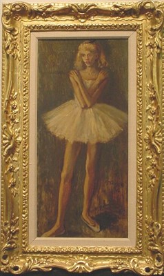 Lot 148 - Moses Soyer 1899-1974 YOUNG DANCER Signed and...
