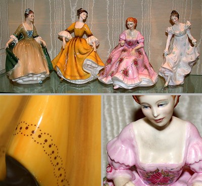 Lot 405 - Group of Four Royal Doulton Porcelain Figures