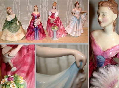 Lot 403 - Group of Four Royal Doulton Porcelain Figures