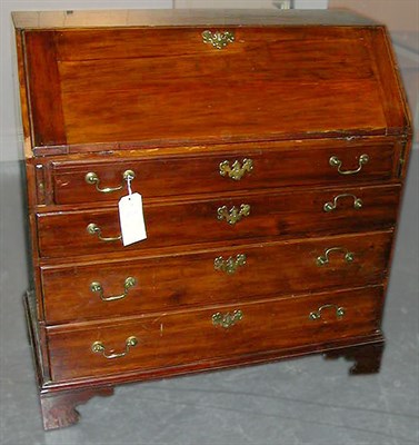 Lot 186 - Chippendale Mahogany Slant-Front Desk New...