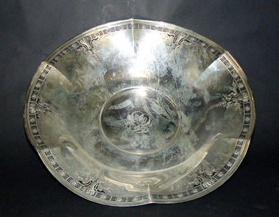Lot 527 - American Sterling Silver Center Bowl Of...