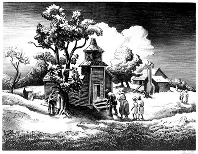 Lot 157 - Thomas Hart Benton SUNDAY MORNING (F. 26)...