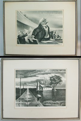 Lot 224 - William Gropper THE OPPOSITION Lithograph,...