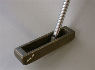 Lot 24 - A Ping 1-A putter, the face inscribed "Sung-yi"...