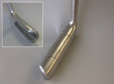 Lot 23 - A Perwhit putter by Hendry & Bishop with...