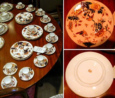 Lot 318 - Coalport Gilt and Floral Decorated Porcelain...