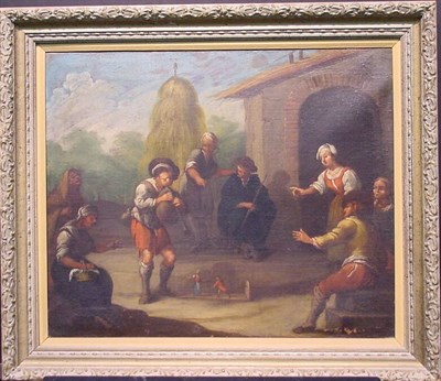 Lot 62 - Lombard School 19th Century THE ENTERTAINER...