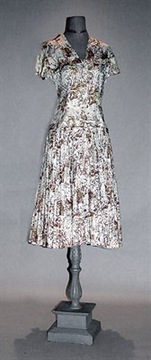 Lot 32 - Early Adele Simpson Summer Dress American,...