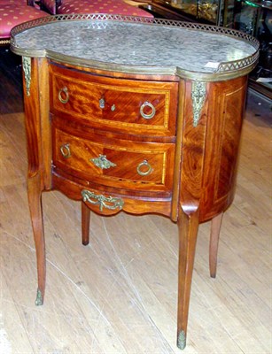 Lot 572 - Louis XV Style Mahogany Side Cabinet The...