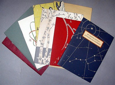 Lot 89 - FROST, ROBERT Eight poems published separately...