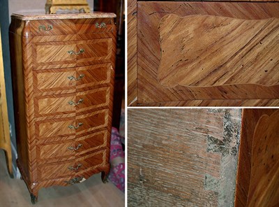 Lot 685 - Louis XV Style Kingwood Semainier The...