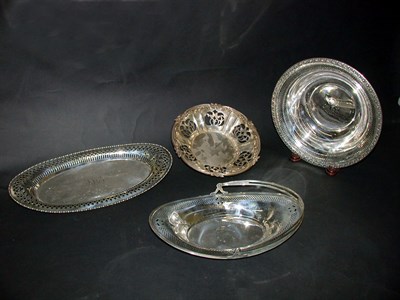 Lot 536 - Four American Sterling Silver Bowls Each with...