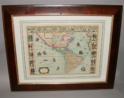 Lot 100 - After Willem Blaeu AMERICAE NOVA TABULA...