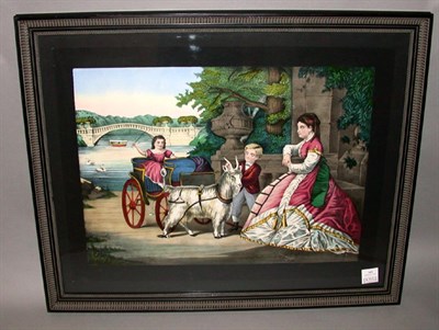 Lot 103 - H. Schile VIEW OF CENTRAL PARK: PREPARING FOR...