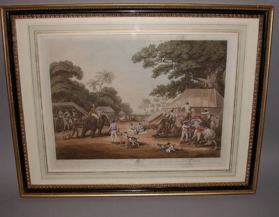 Lot 120 - After Samuel Howett HUNTERS GOING OUT IN THE...