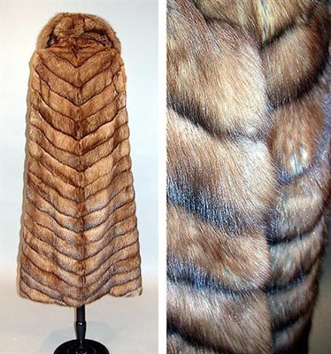 Lot 245 - Maximilian Blonde Russian Sable Cape Ankle...