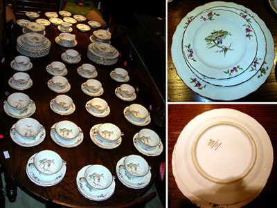Lot 201 - Limoges Gilt and Floral Decorated Porcelain...