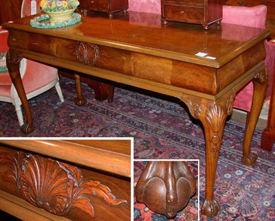Lot 259 - Georgian Style Walnut Console