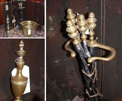 Lot 263 - Miscellaneous Group of Fireplace Accessories...