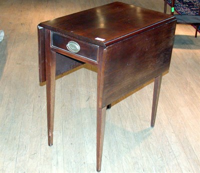 Lot 240 - Georgian Style Mahogany Pembroke Table