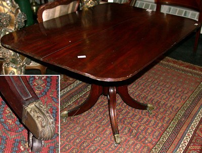 Lot 343 - George III Style Mahogany Breakfast Table
