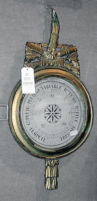 Lot 453 - Louis XVI Gilt-Wood Barometer