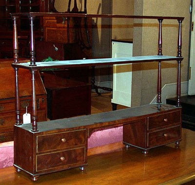 Lot 258 - Regency Mahogany Hanging Shelf