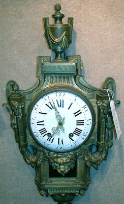 Lot 400 - Louis XV Style Gilt-Bronze Cartel Clock The...