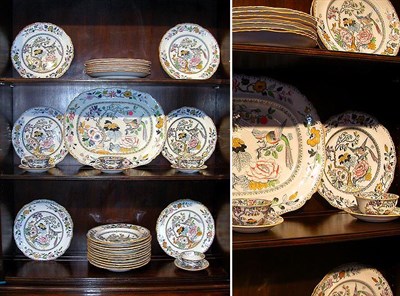 Lot 558 - Assembled Set of English Stoneware Articles...