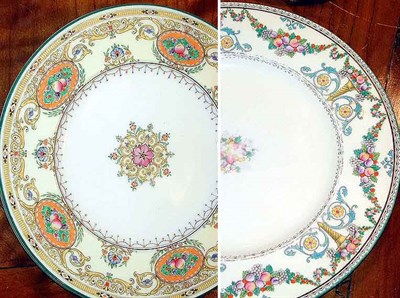 Lot 225 - Wedgwood Floral Decorated Porcelain Dinner...