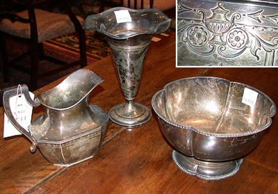 Lot 414 - Group of Sterling Silver Articles Comprising a...