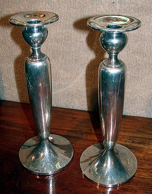 Lot 424 - Set of Four Dominick & Haff Sterling Silver...