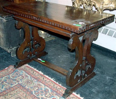 Lot 226 - Italian Renaissance Style Walnut Side Table...