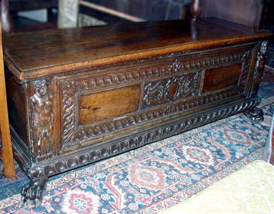 Lot 162 - Italian Renaissance Walnut Cassone The...