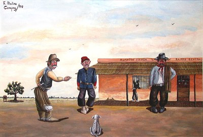 Lot 8 - Florencio Molina Campos Argentine, 1891-1959...