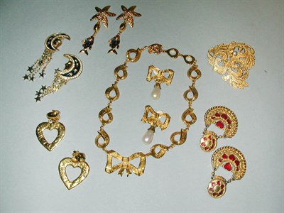 Lot 408 - Group of Yves Saint Laurent and Other Jewelry...