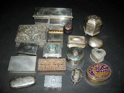 Lot 501 - Miscellaneous Group of Sterling and...