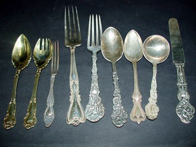 Lot 498 - Miscellaneous Group of Sterling Silver...