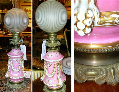 Lot 686 - Pair of Continental Gilt Decorated Porcelain...