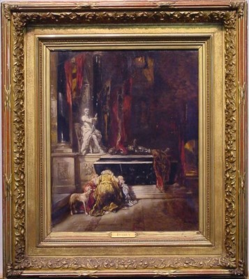 Lot 185 - Louis Gabriel Eugene Isabey French, 1803-1866...