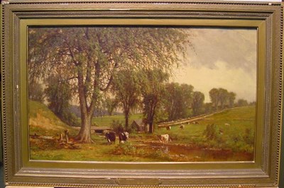 Lot 48 - John Pope American, 1820-1886 BUCOLIC...