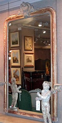 Lot 466 - Louis XVI Style Gilt-Wood Mirror