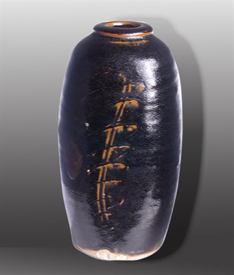 Lot 70 - Pottery Vase Bernard Leach Of ovoid form,...