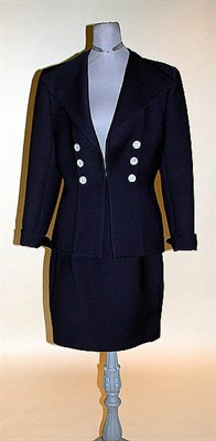 Lot 206 - Pauline Trigere Nautical Suit American, 1980s...