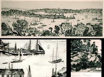 Lot 304 - William McNulty GLOUCESTER FROM THE HIGHBY...