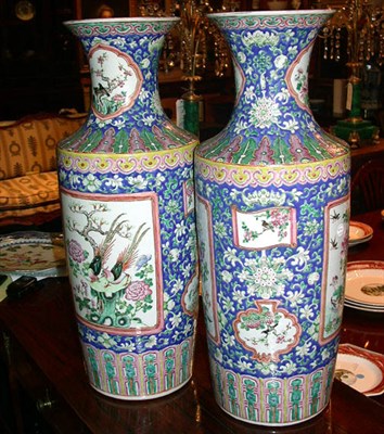 Lot 1350 - Pair of Chinese Export Porcelain Famille Rose...