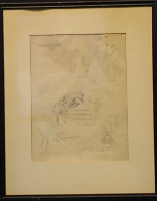 Lot 14 - Paul Brown American, 1893-1958 EQUESTRIAN...