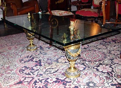 Lot 338 - Pair of Louis XVI Style Bronze Mounted Grey...
