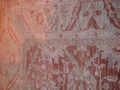 Lot 619 - Sultanabad Style Carpet Pakistan, contemporary...